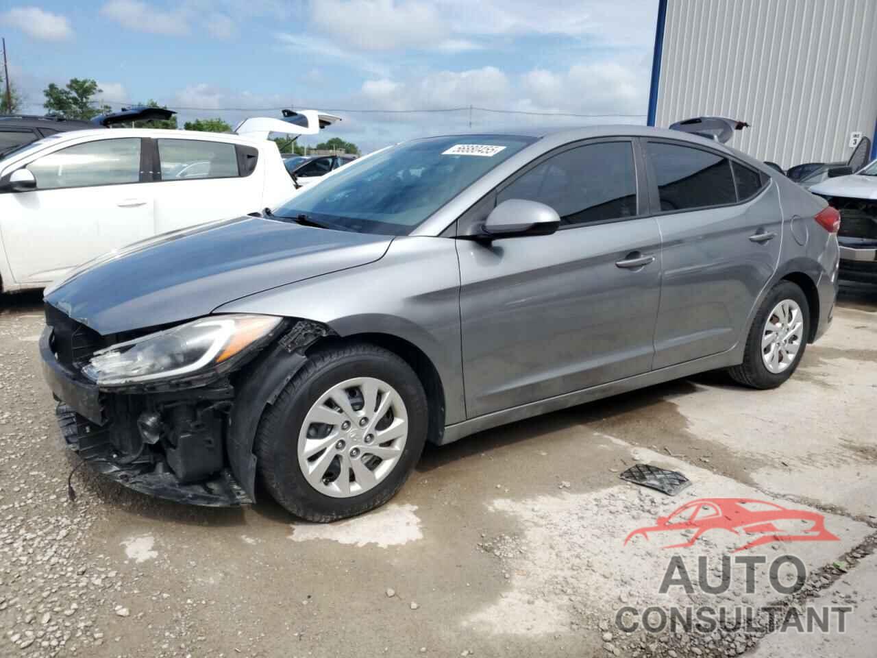 HYUNDAI ELANTRA 2017 - KMHD74LF4HU071836