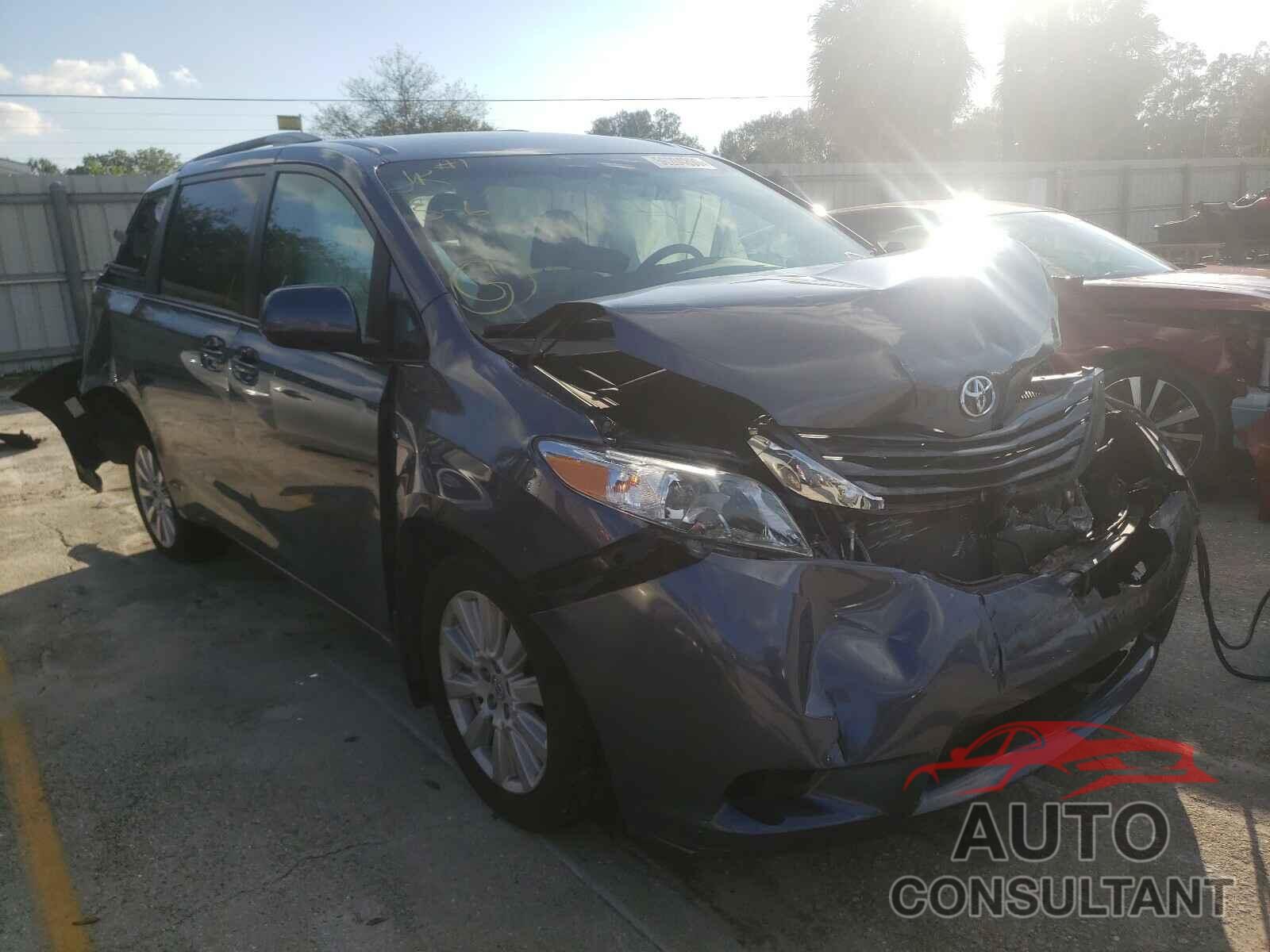 TOYOTA SIENNA 2017 - 5TDJZ3DCXHS156037