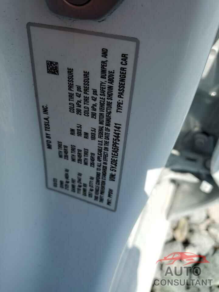 TESLA MODEL 3 2023 - 5YJ3E1EA5PF544141