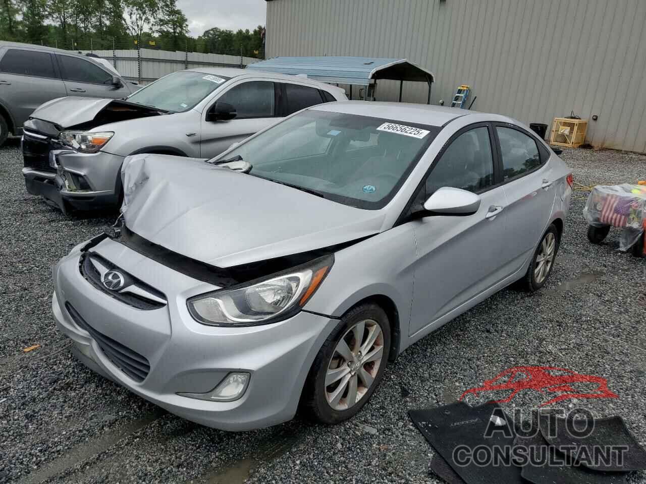HYUNDAI ACCENT 2013 - KMHCU4AE6DU460292