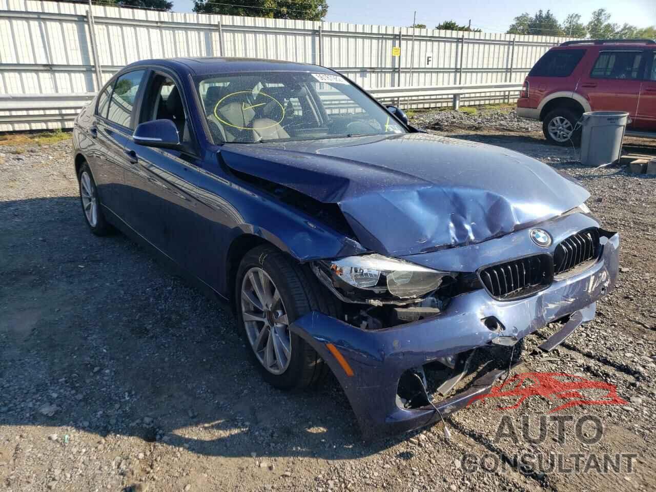 BMW 3 SERIES 2017 - WBA8E5G30HNU44735
