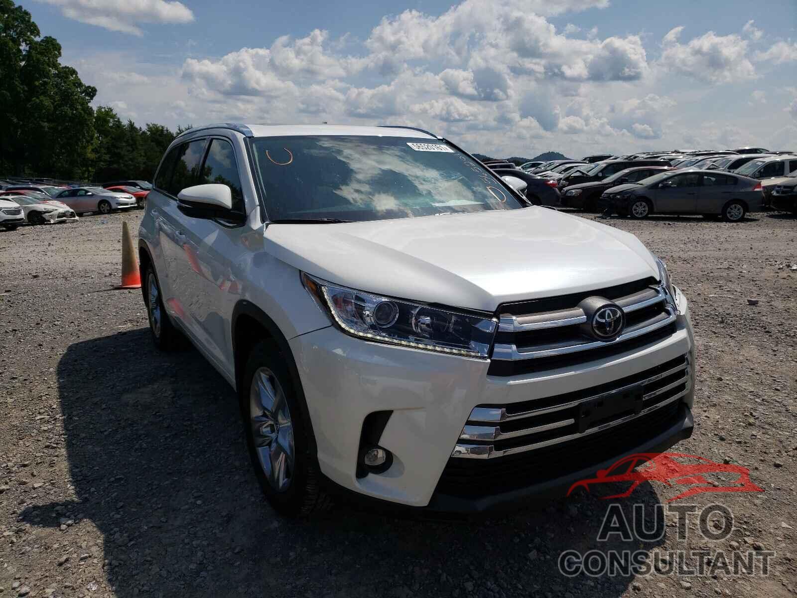 TOYOTA HIGHLANDER 2019 - 5TDDZRFH8KS718632