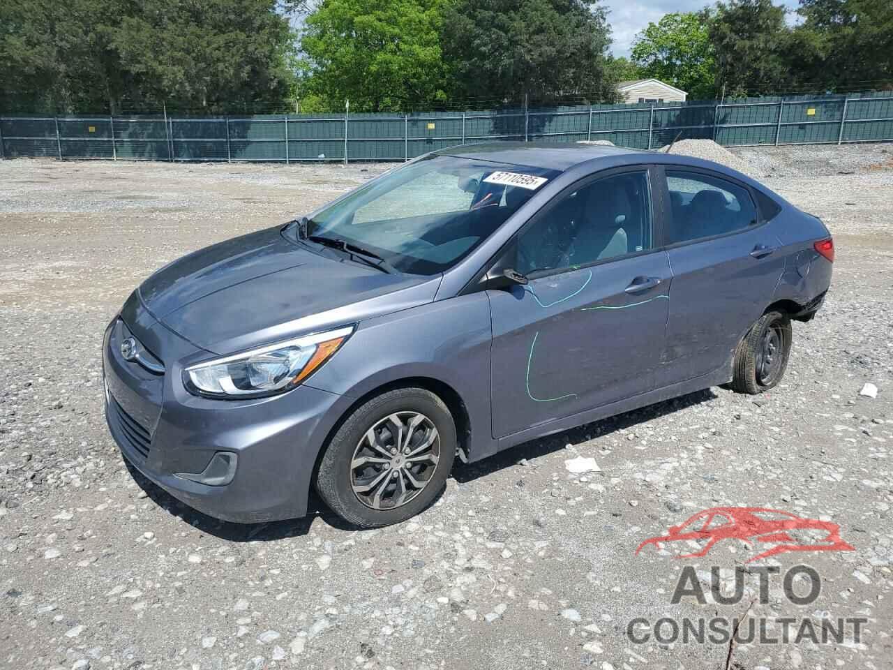 HYUNDAI ACCENT 2017 - KMHCT4AE7HU280151