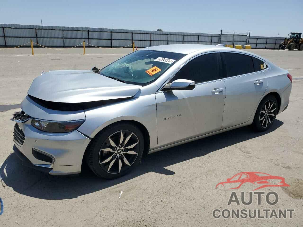 CHEVROLET MALIBU 2017 - 1G1ZE5ST4HF268869