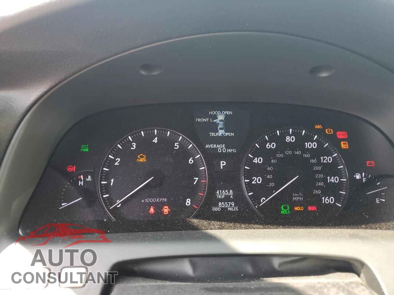 LEXUS LS460 2012 - JTHCL5EF5C5014447