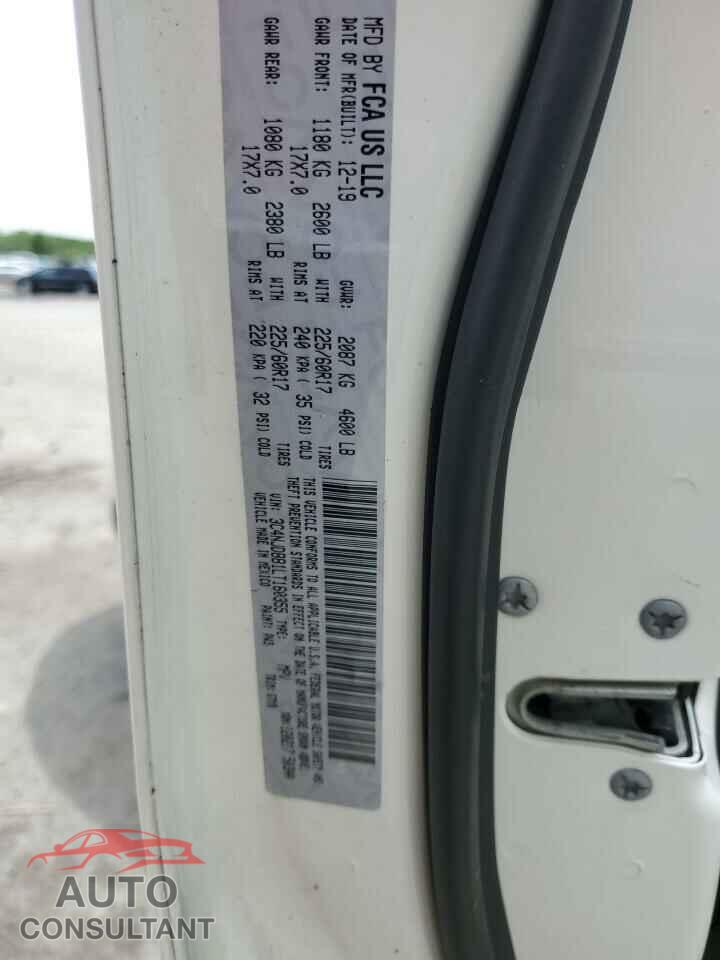 JEEP COMPASS 2020 - 3C4NJDBB1LT160355