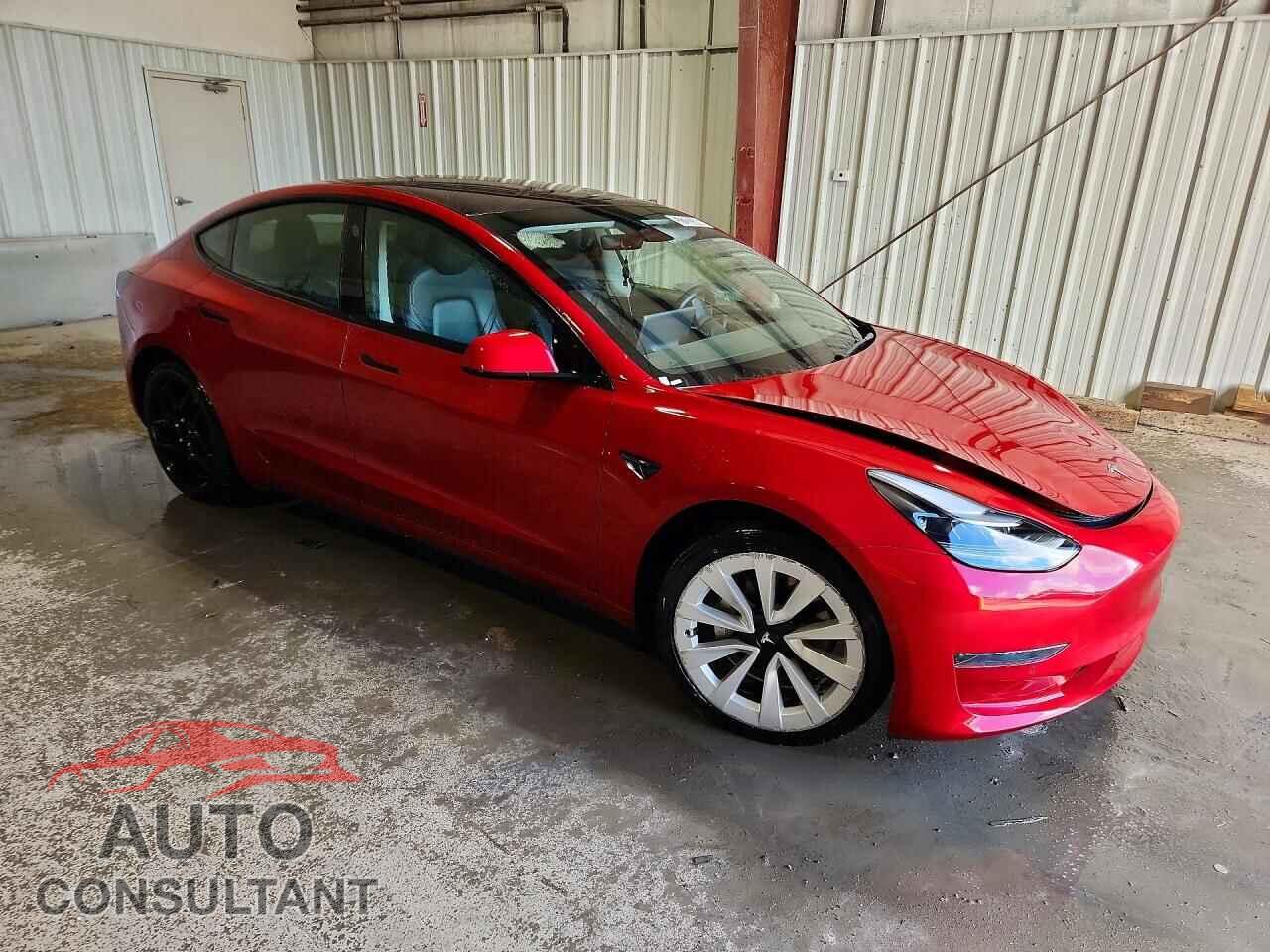 TESLA MODEL 3 2022 - 5YJ3E1EA7NF371042