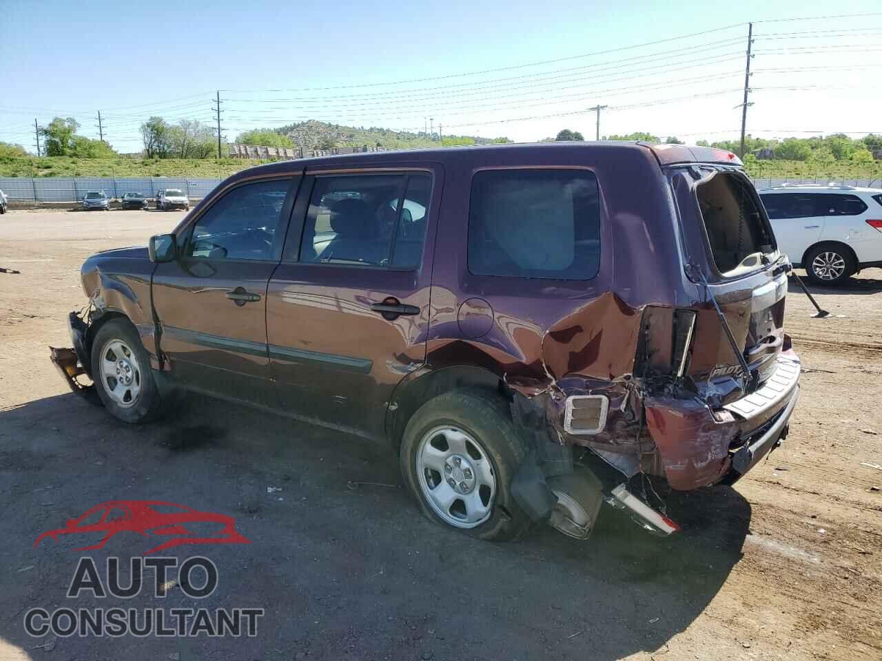 HONDA PILOT 2011 - 5FNYF4H26BB090225