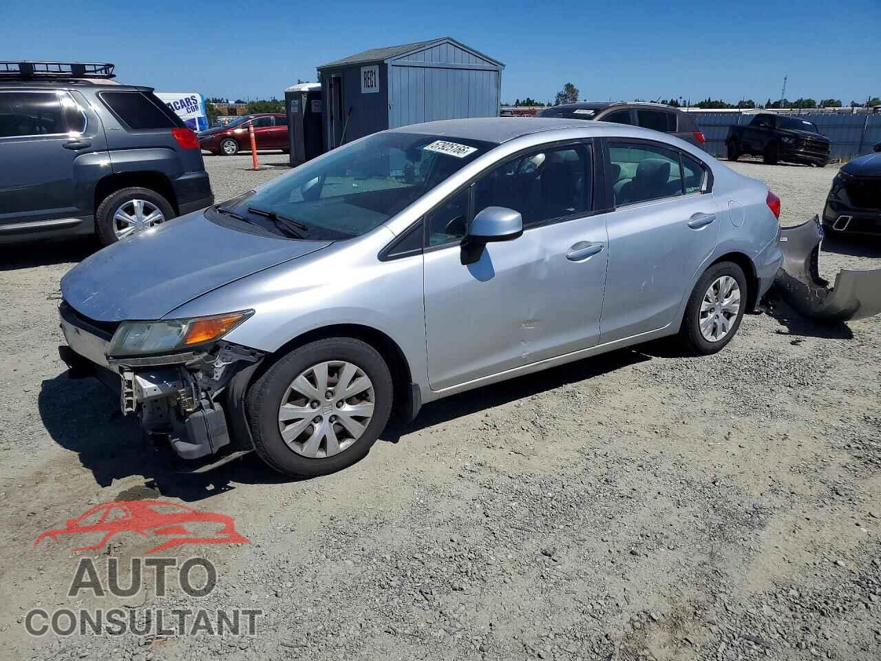 HONDA CIVIC 2012 - 19XFB2F54CE337480