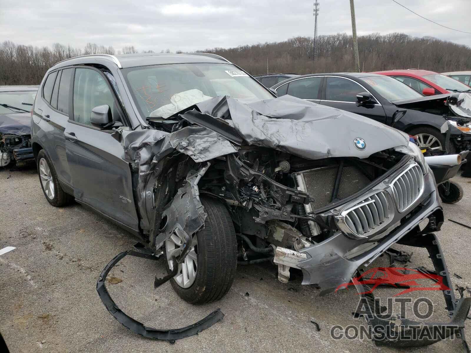 BMW X3 2017 - 5UXWX9C36H0T16237