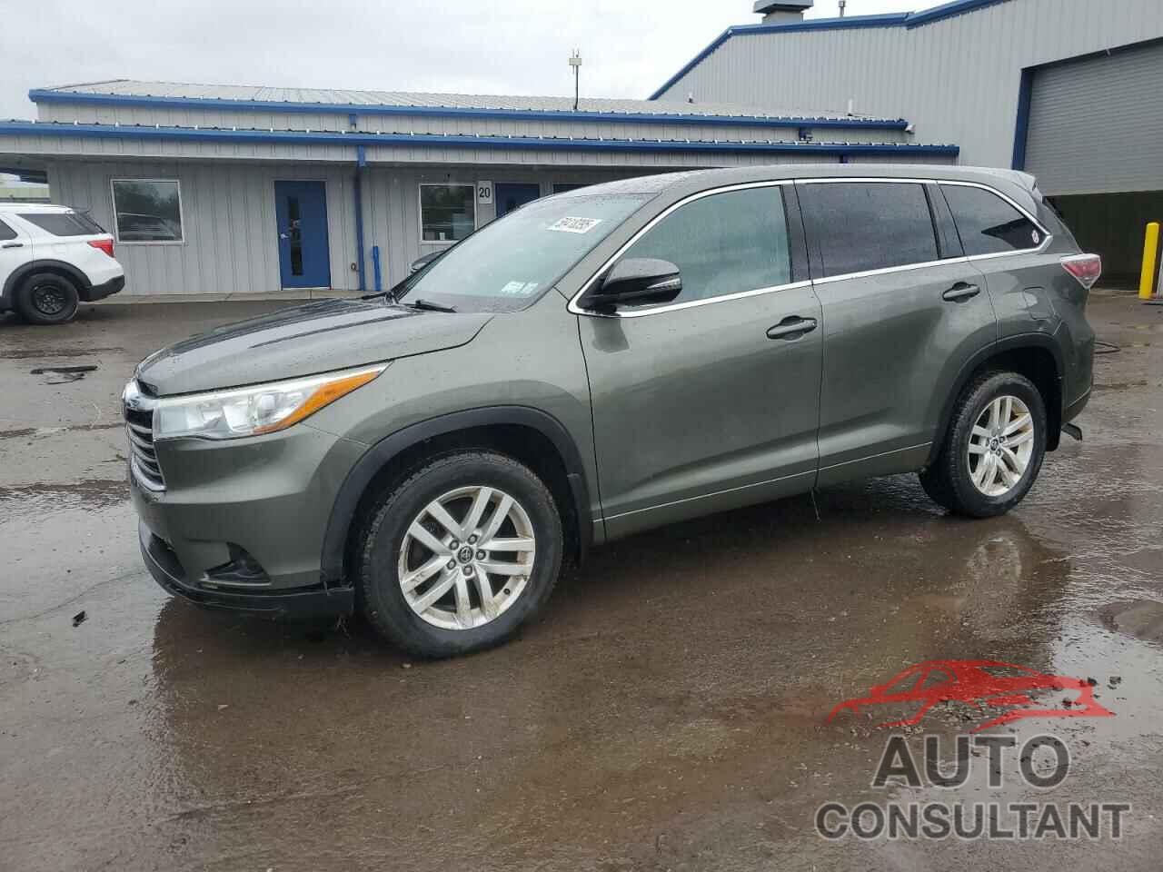 TOYOTA HIGHLANDER 2016 - 5TDBKRFH9GS285888