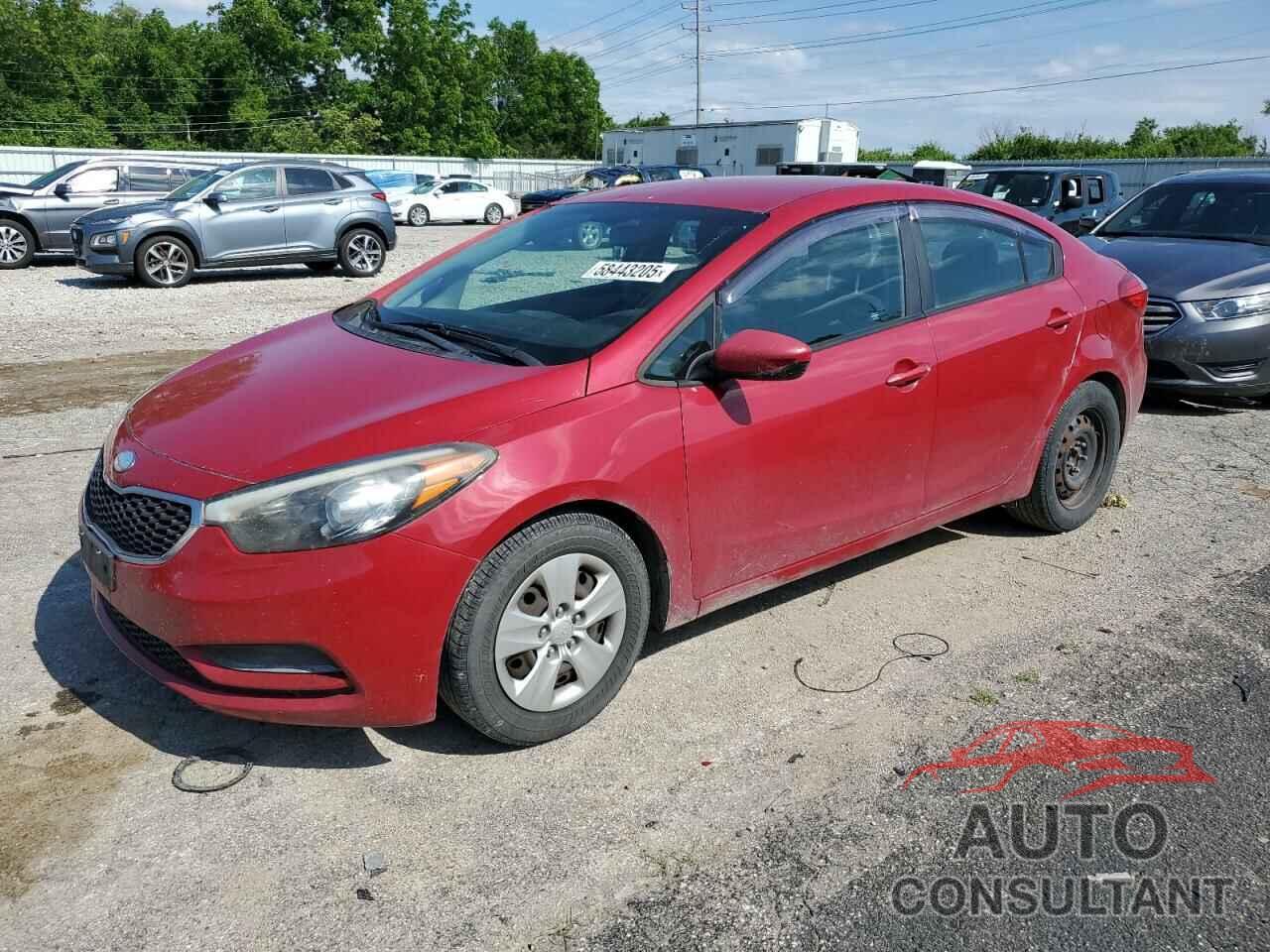 KIA FORTE 2016 - KNAFK4A64G5552609