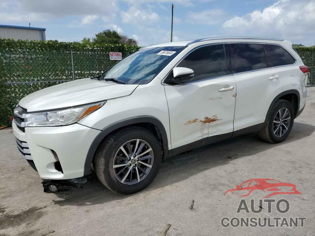 TOYOTA HIGHLANDER 2019 - 5TDKZRFHXKS556834