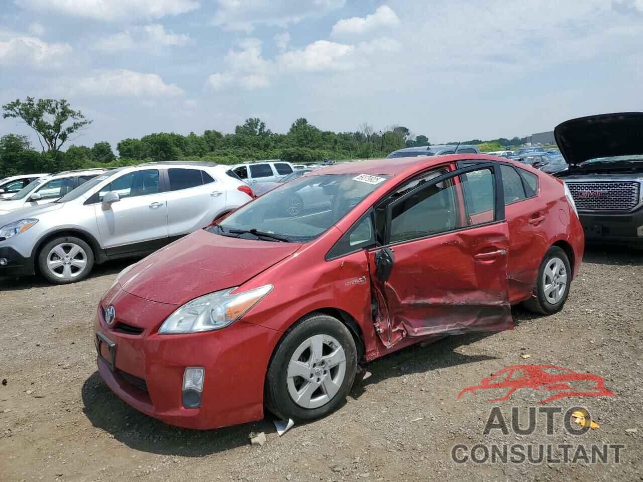 TOYOTA PRIUS 2011 - JTDKN3DUXB0323628