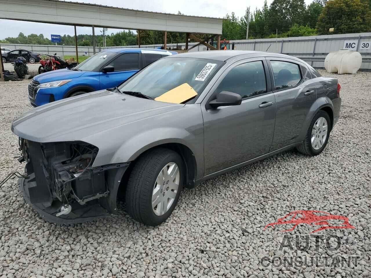 DODGE AVENGER 2012 - 1C3CDZAB2CN128600