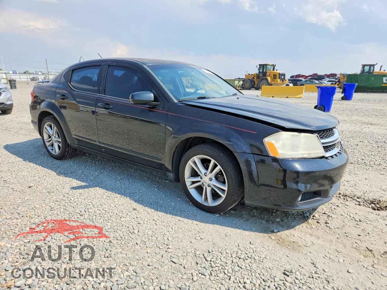 DODGE AVENGER 2012 - 1C3CDZEG9CN264535