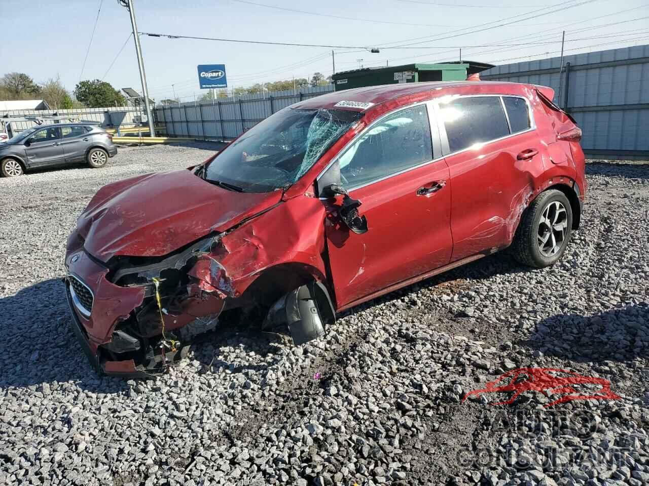 KIA SPORTAGE 2021 - KNDPM3AC9M7876155