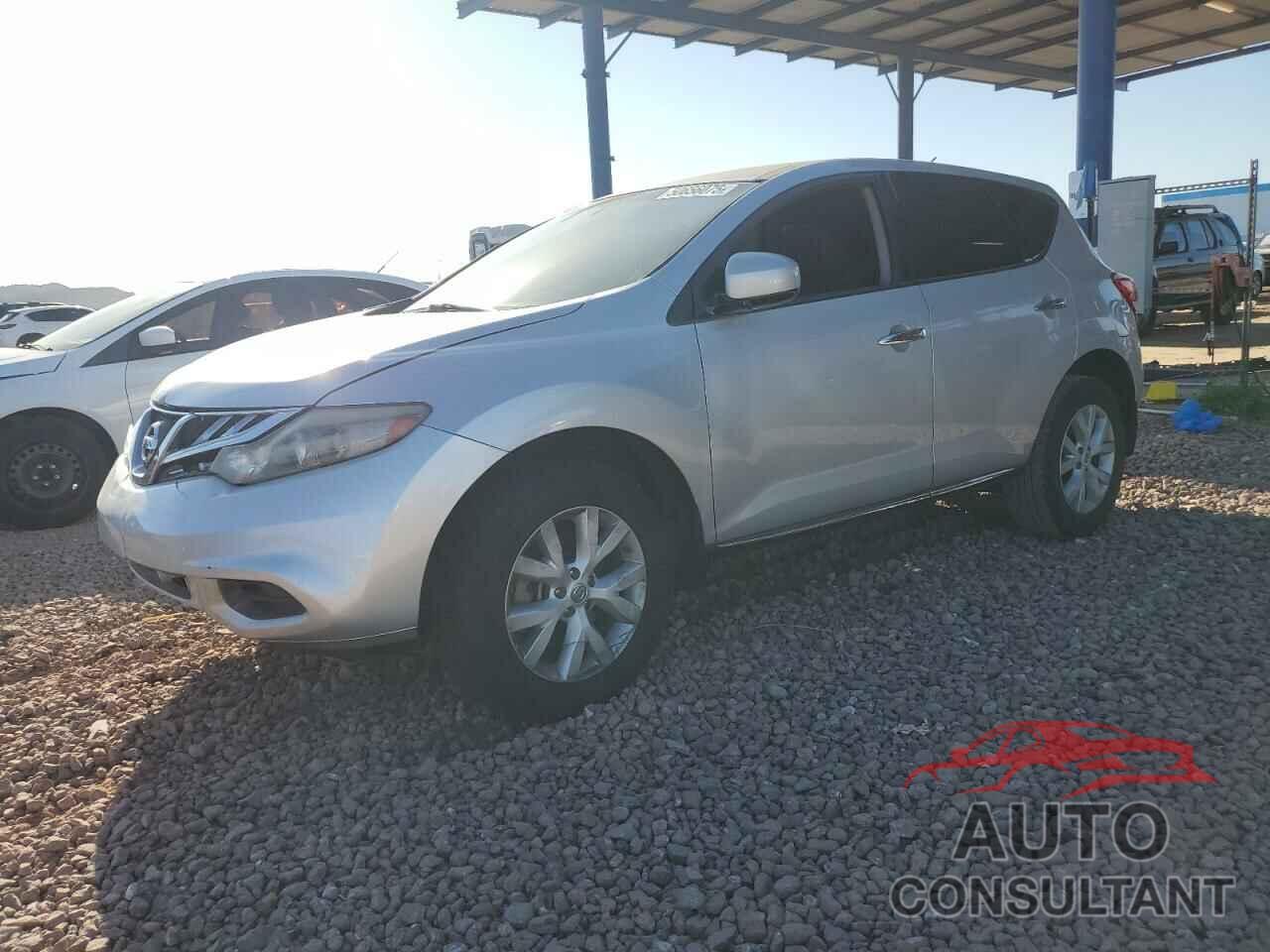 NISSAN MURANO 2012 - JN8AZ1MU3CW107188