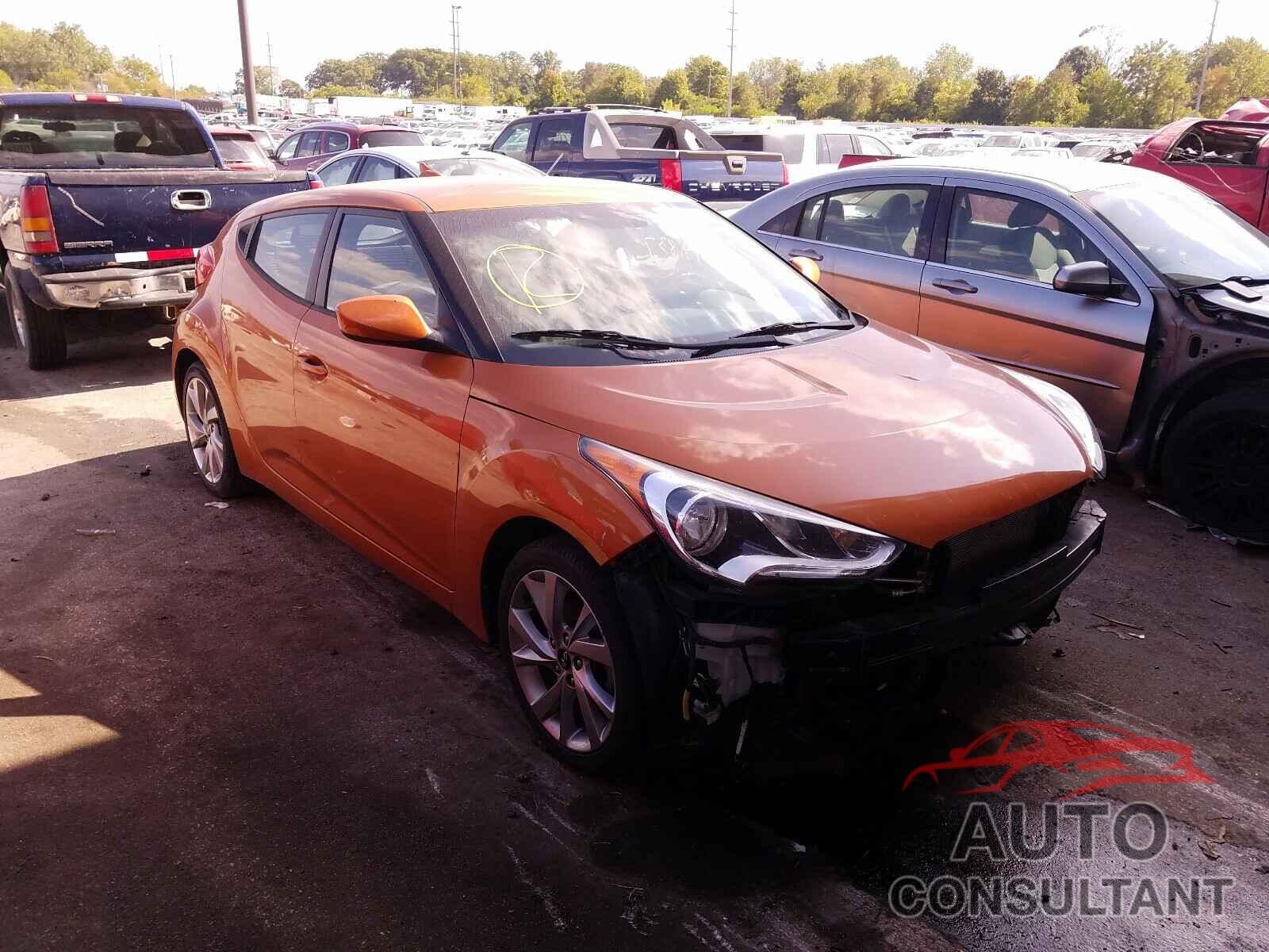 HYUNDAI VELOSTER 2017 - KMHTC6AD3HU306182