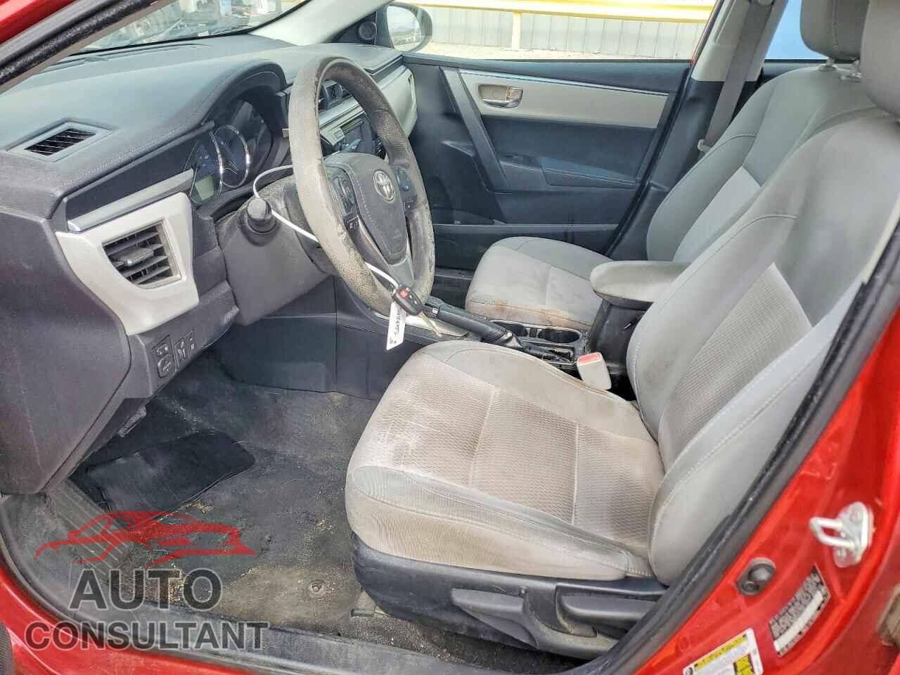TOYOTA COROLLA 2015 - 2T1BURHEXFC390945