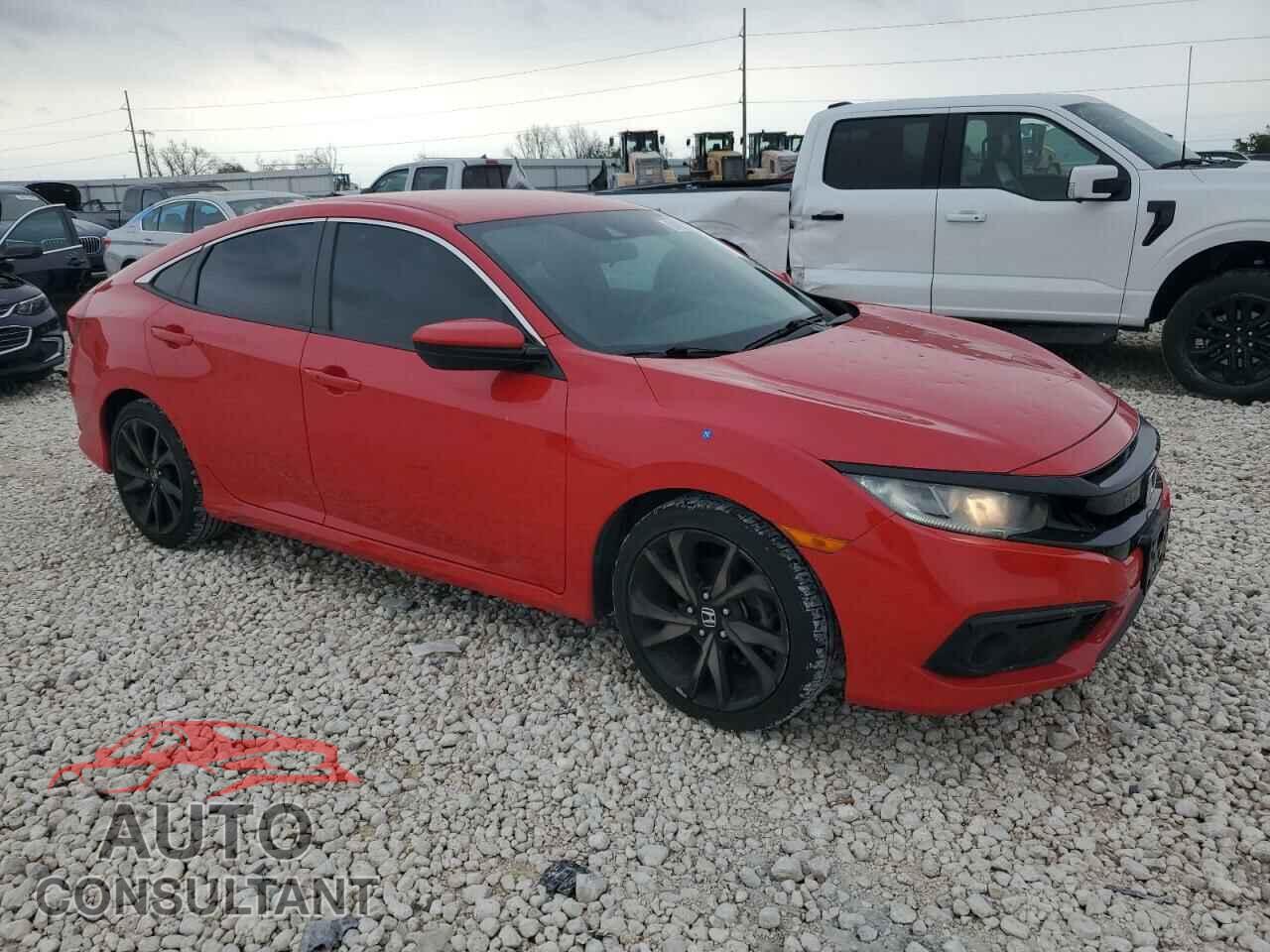 HONDA CIVIC 2019 - 2HGFC2F82KH505225