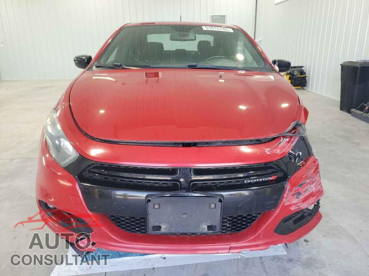 DODGE DART 2015 - 1C3CDFBB2FD433134
