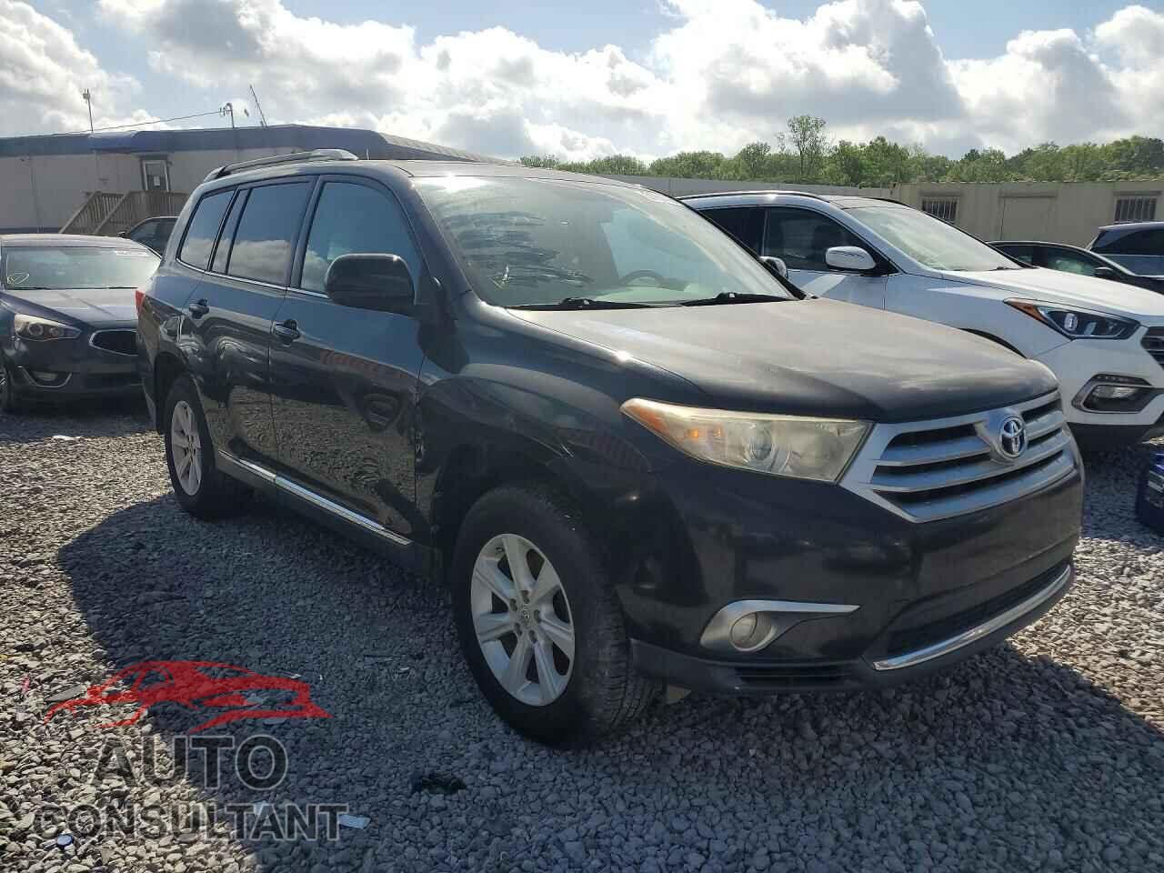 TOYOTA HIGHLANDER 2012 - 5TDZK3EH2CS054855