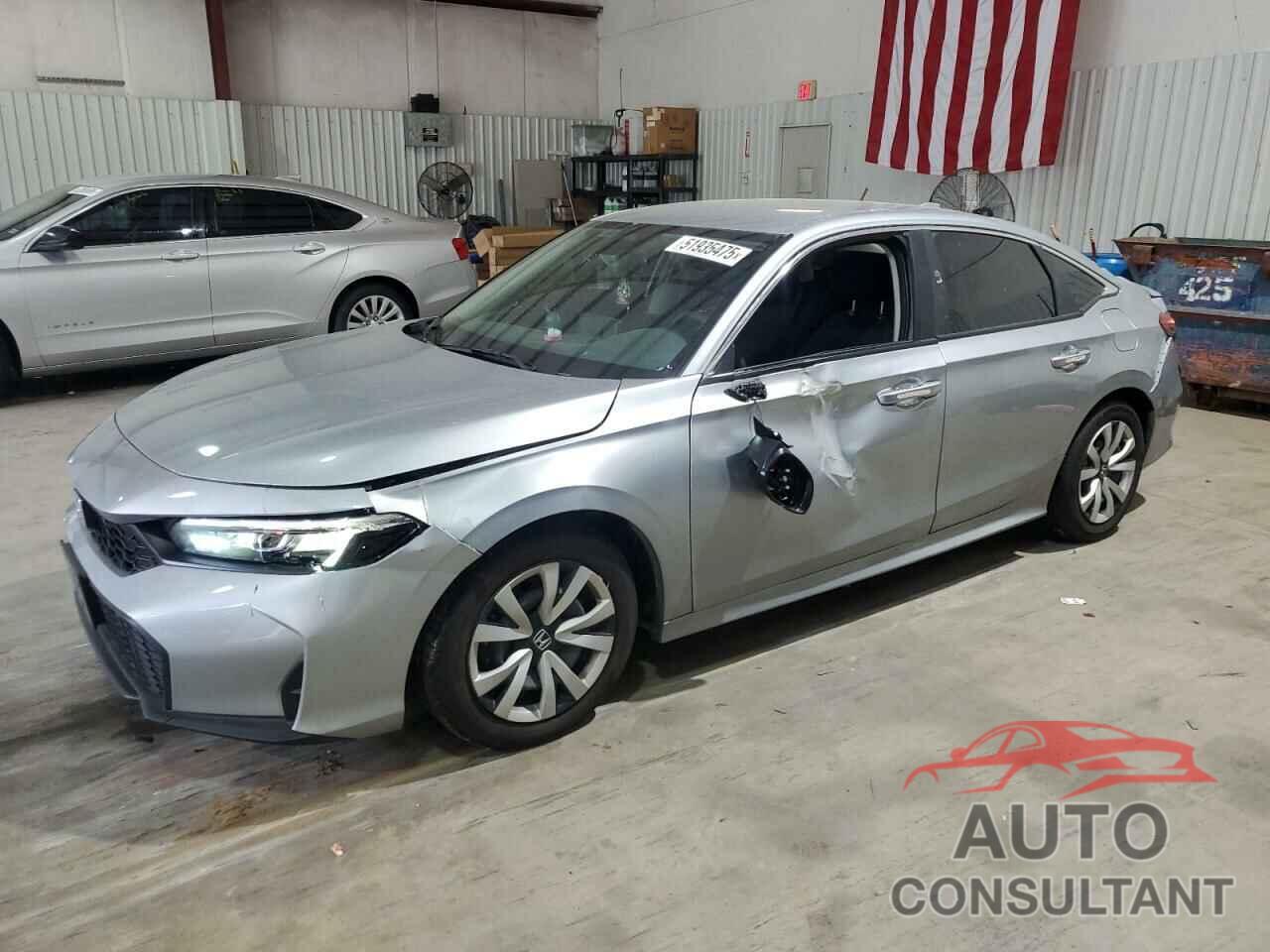 HONDA CIVIC 2025 - 2HGFE2F21SH509952
