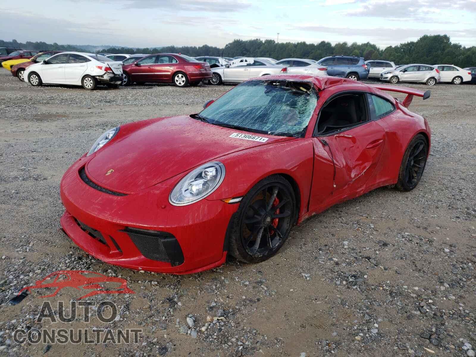 PORSCHE 911 2018 - WP0AC2A99JS175440