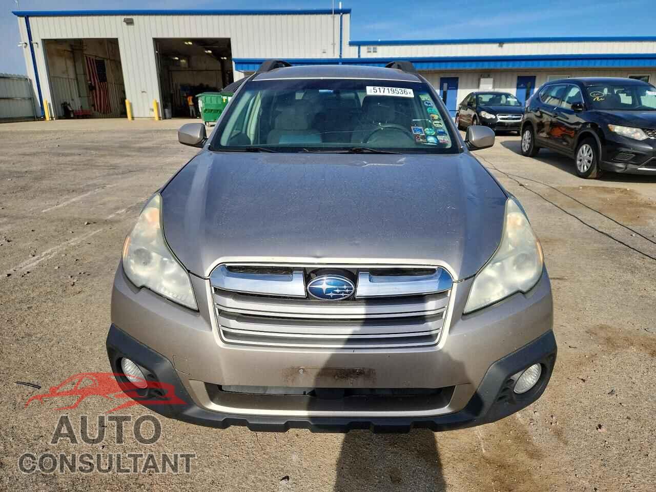 SUBARU OUTBACK 2014 - 4S4BRBCC0E3289561
