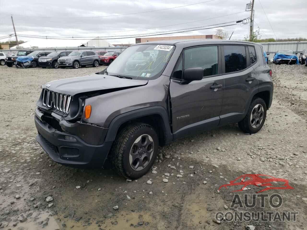 JEEP RENEGADE 2016 - ZACCJBAW5GPD11887