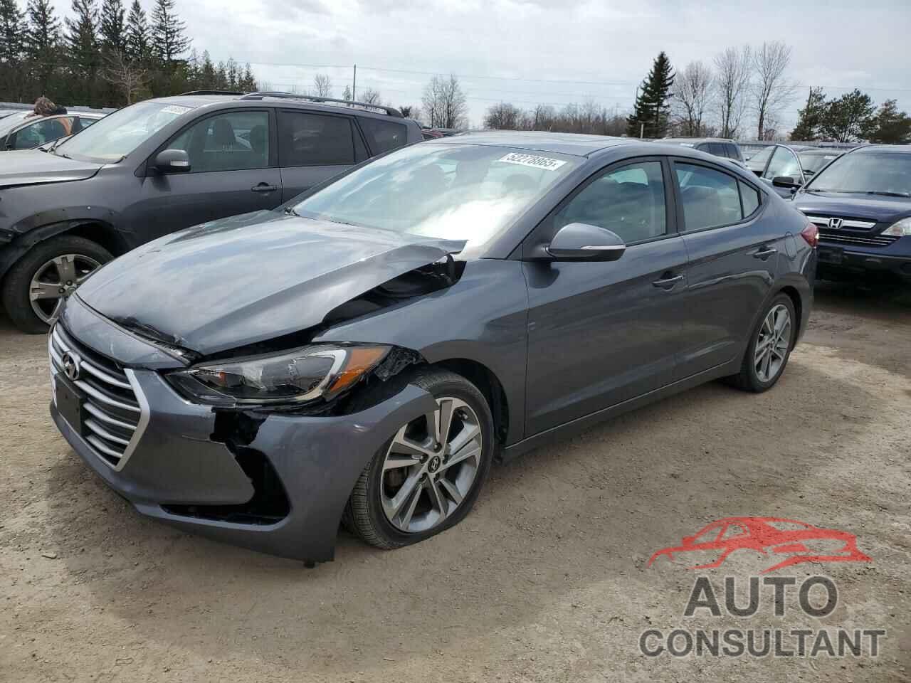 HYUNDAI ELANTRA 2017 - KMHD84LF8HU270885