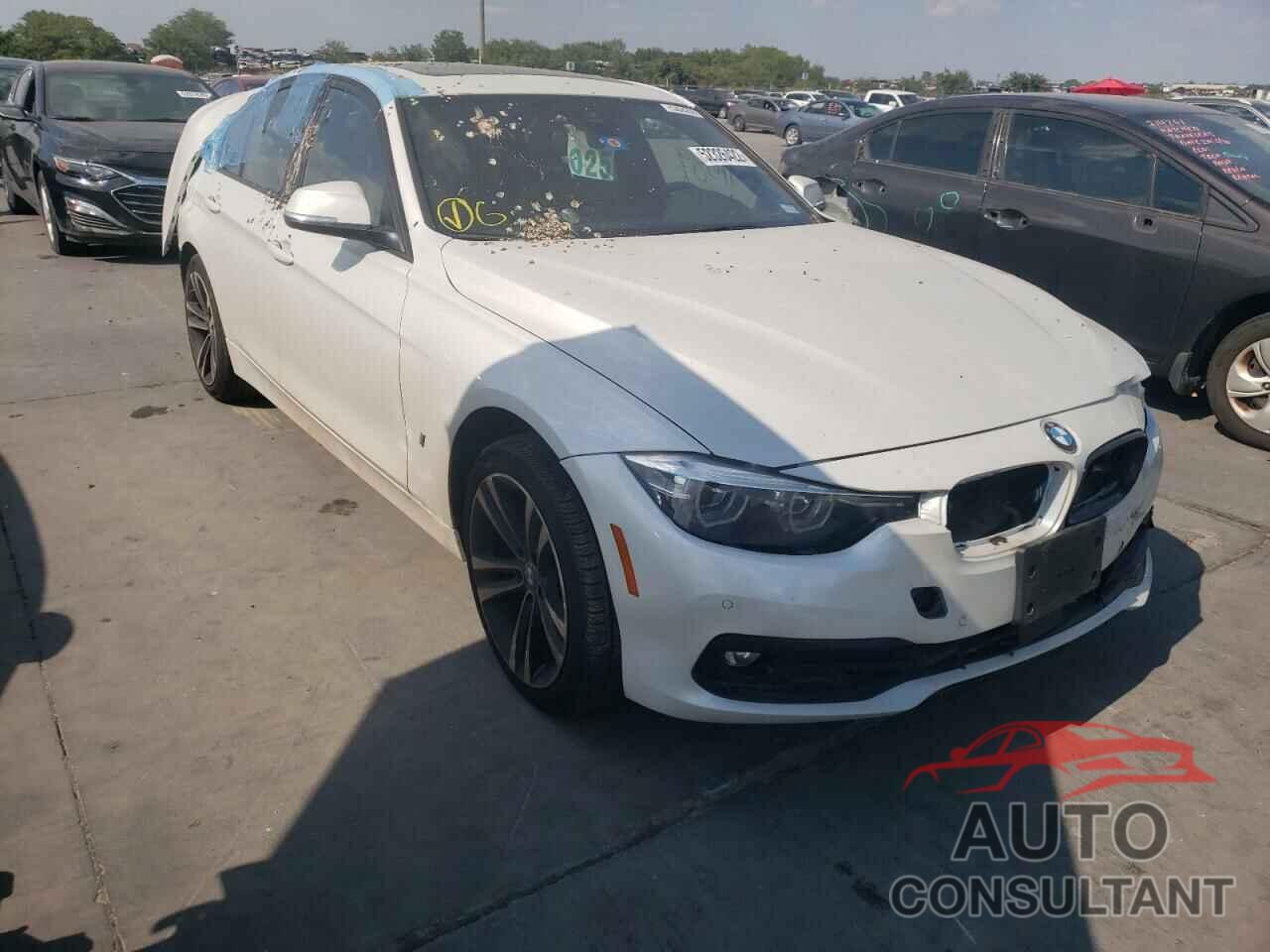 BMW 3 SERIES 2018 - WBA8E1C58JA756492