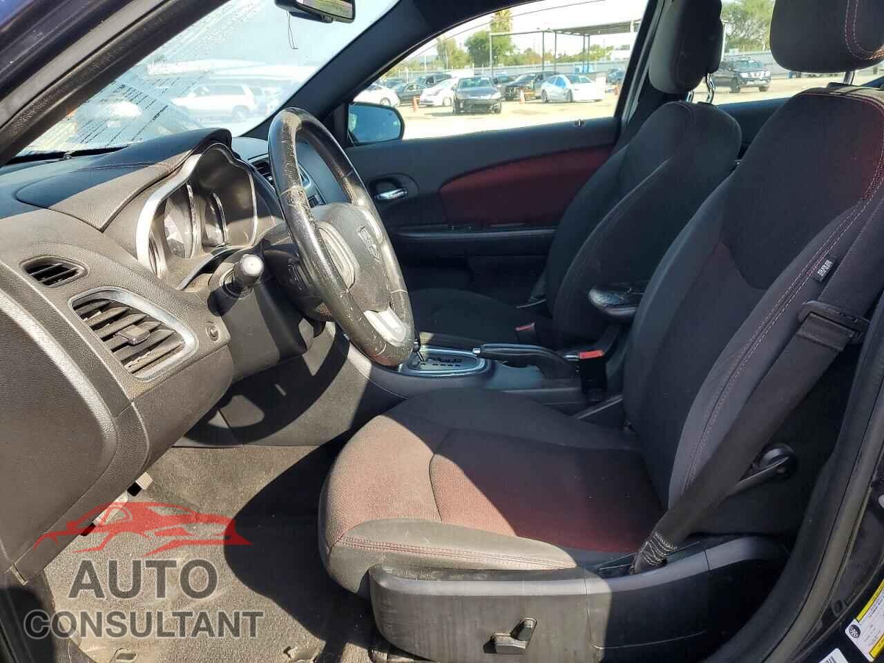DODGE AVENGER 2012 - 1C3CDZEG8CN315748