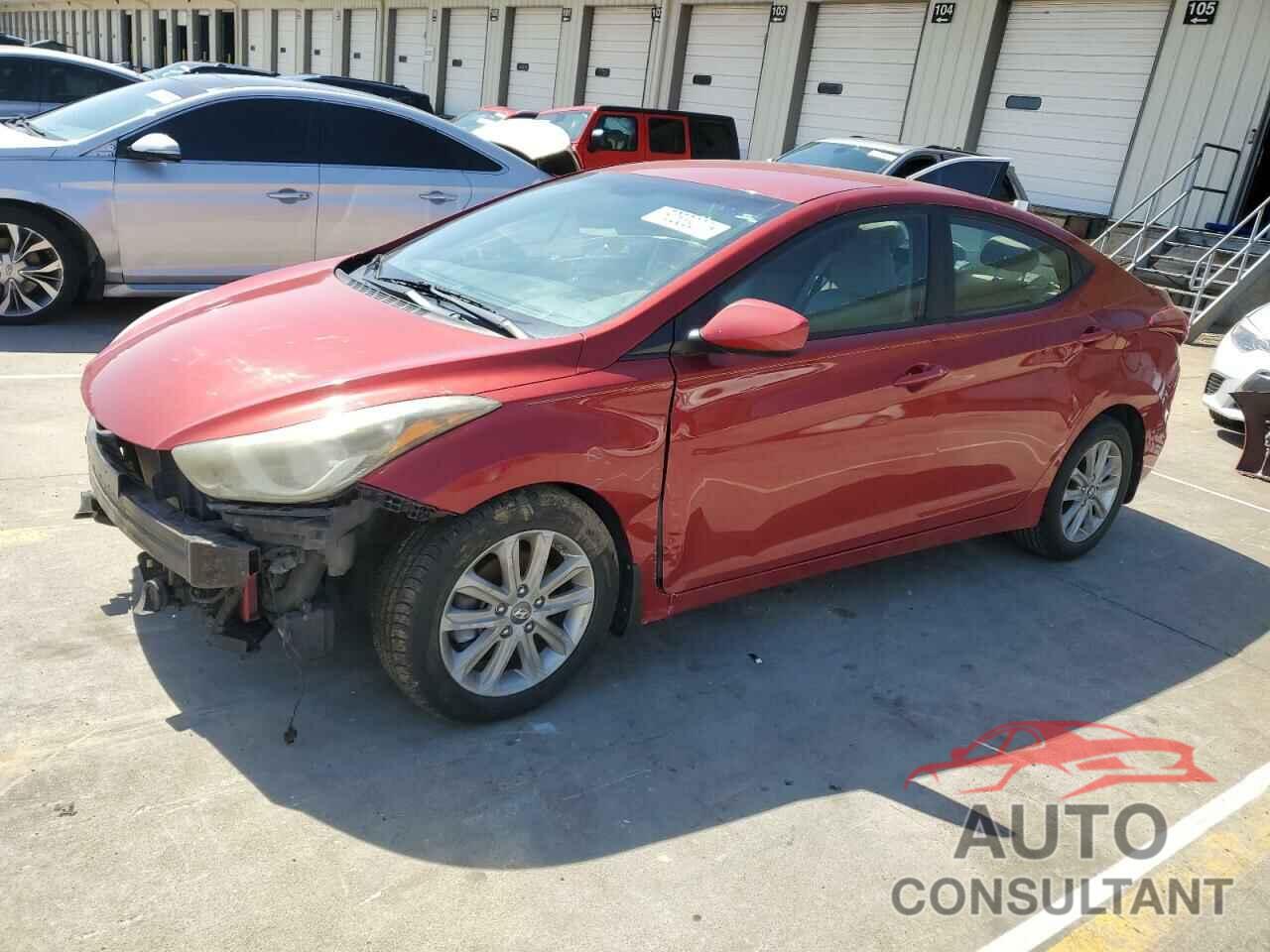HYUNDAI ELANTRA 2016 - KMHDH4AE3GU598787