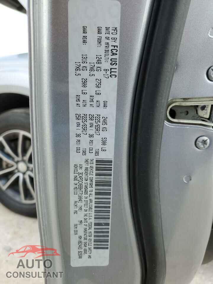 DODGE JOURNEY 2017 - 3C4PDCAB8HT710041