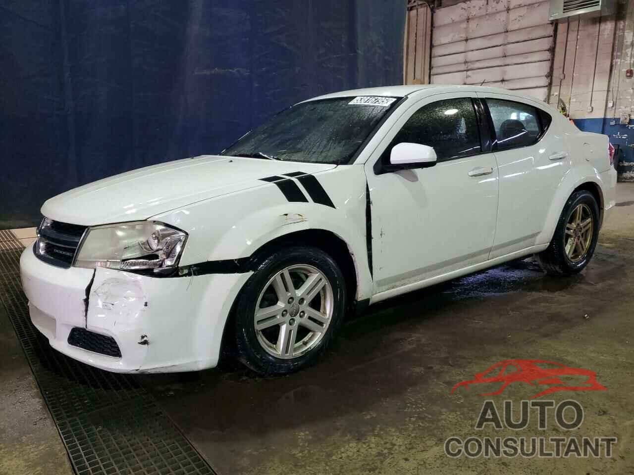 DODGE AVENGER 2012 - 1C3CDZCB3CN194652