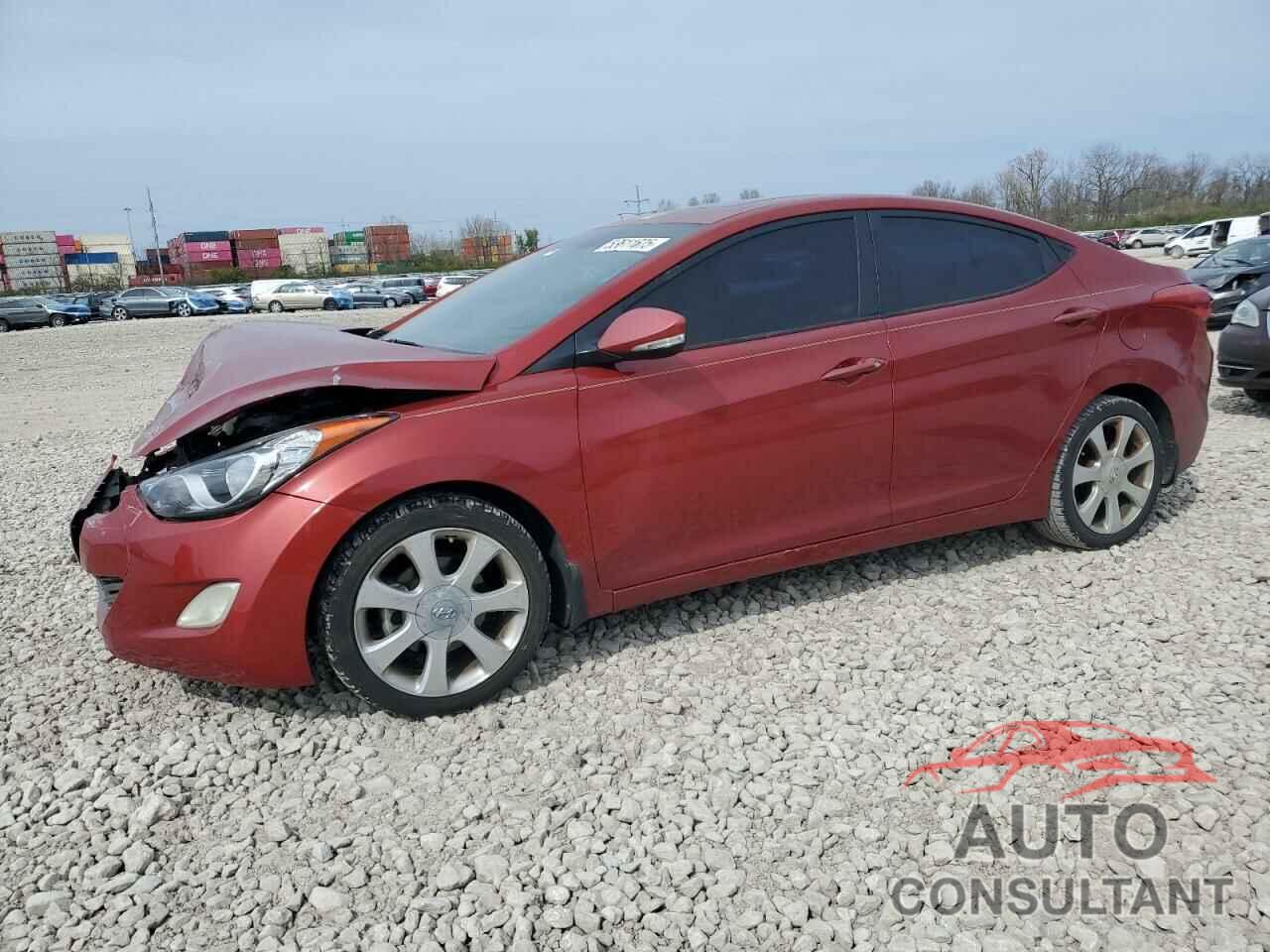 HYUNDAI ELANTRA 2013 - KMHDH4AE8DU749005