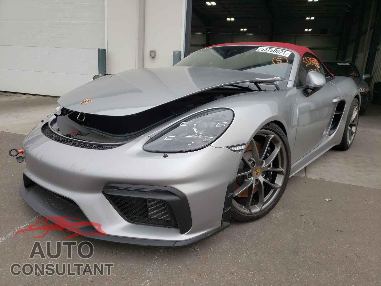 PORSCHE BOXSTER 2021 - WP0CC2A89MS240419