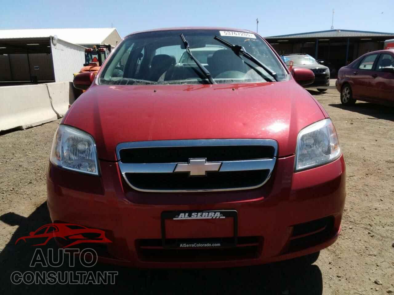 CHEVROLET AVEO 2010 - KL1TD5DE0AB125775