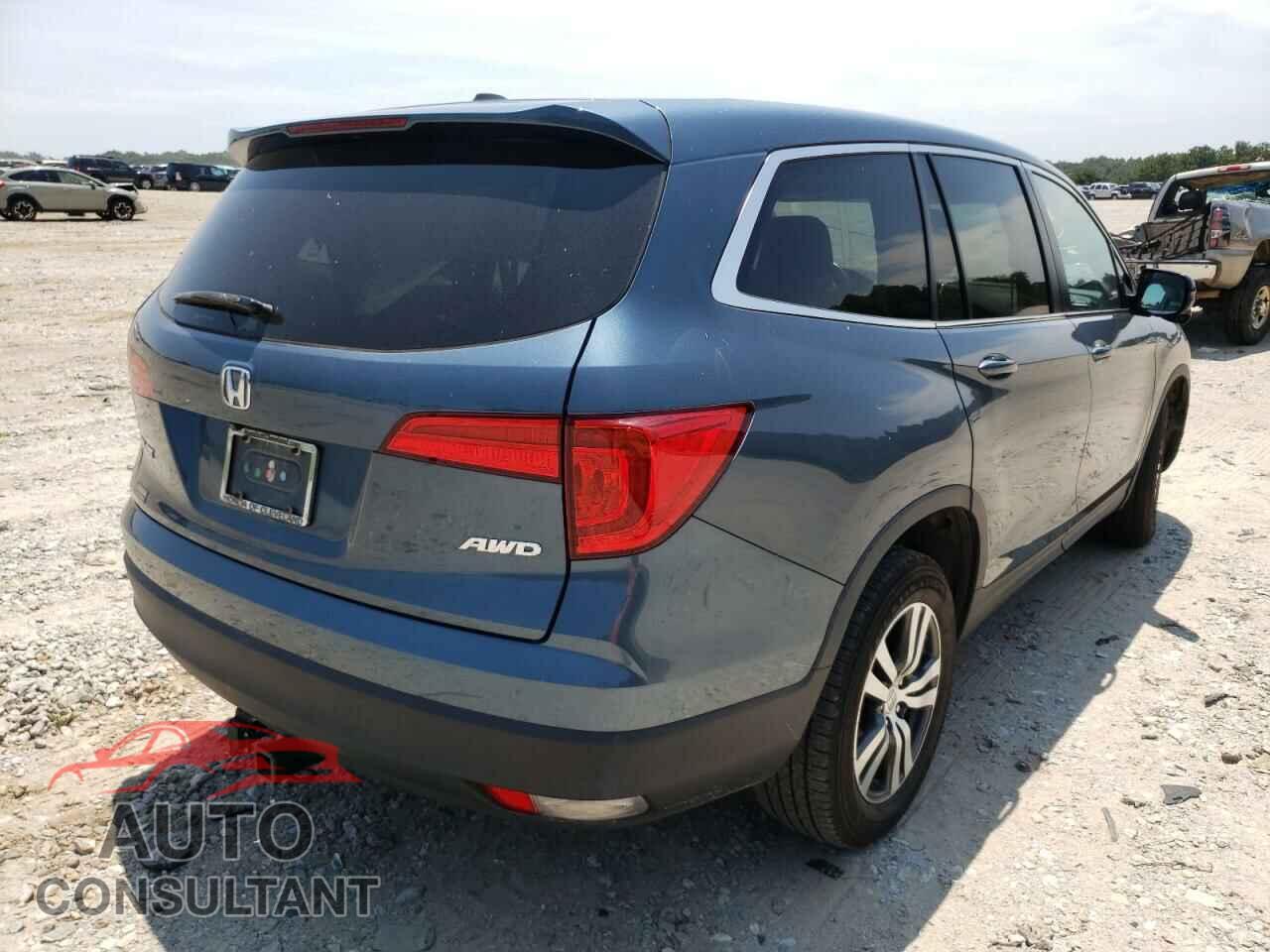 HONDA PILOT 2017 - 5FNYF6H53HB033155