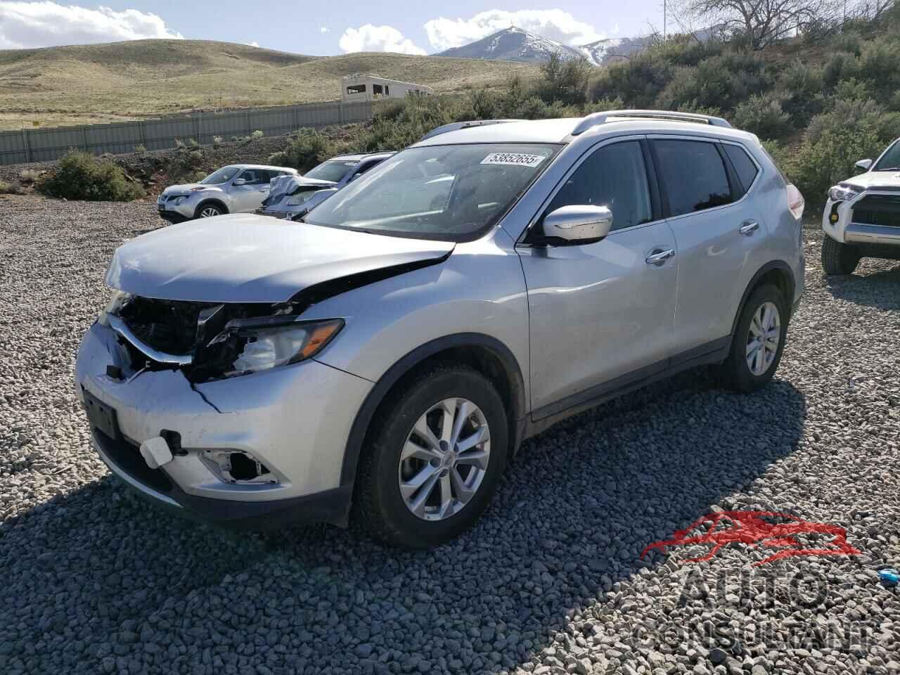 NISSAN ROGUE 2015 - KNMAT2MV3FP562410
