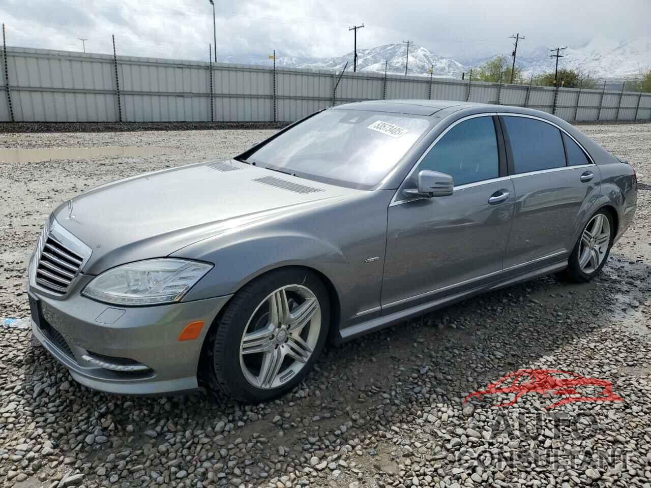 MERCEDES-BENZ S-CLASS 2012 - WDDNG9EB2CA438250