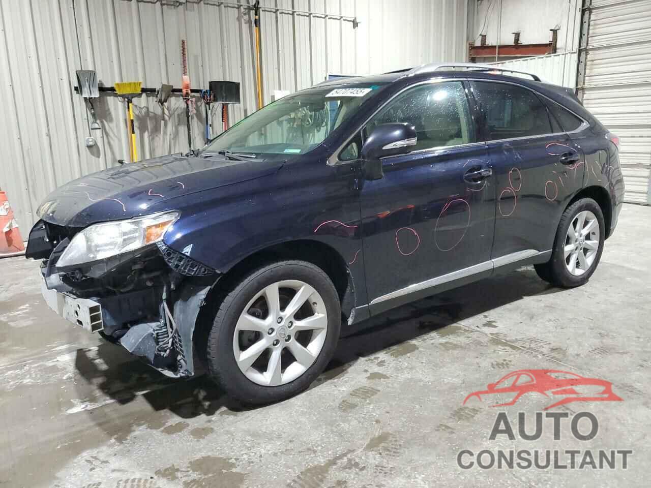 LEXUS RX350 2010 - 2T2BK1BA8AC036715