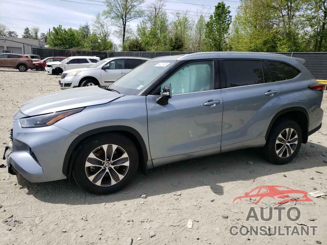 TOYOTA HIGHLANDER 2022 - 5TDGZRBH5NS245733