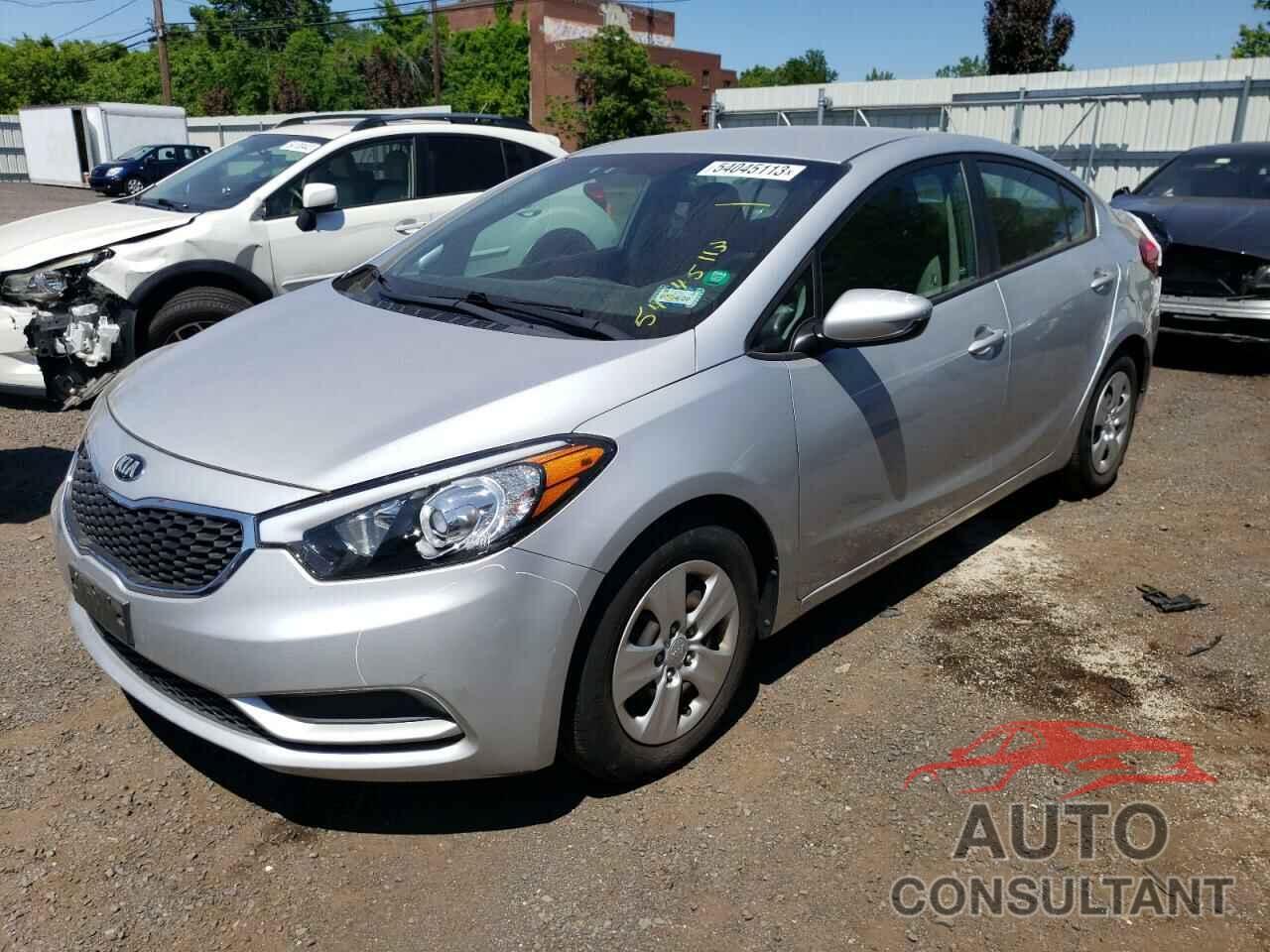 KIA FORTE 2015 - KNAFK4A61F5407316