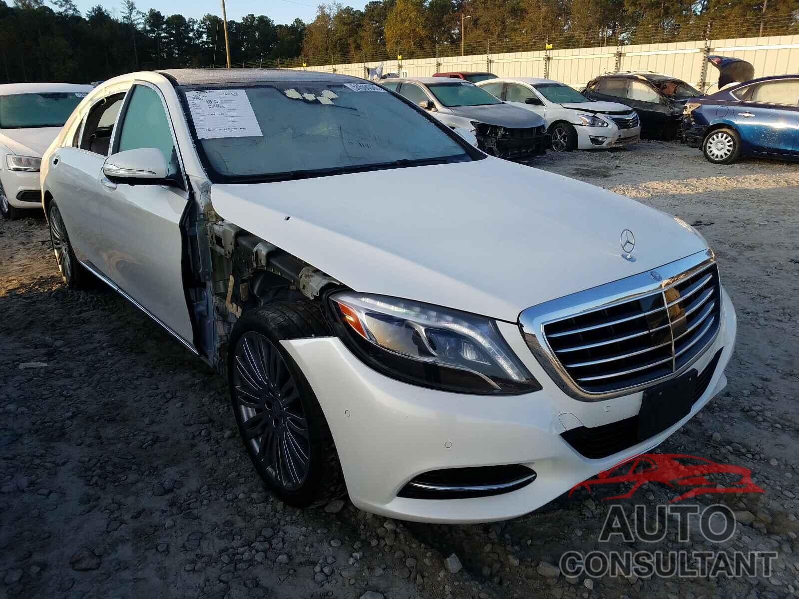 MERCEDES-BENZ S CLASS 2016 - WDDUG8CB5GA204781