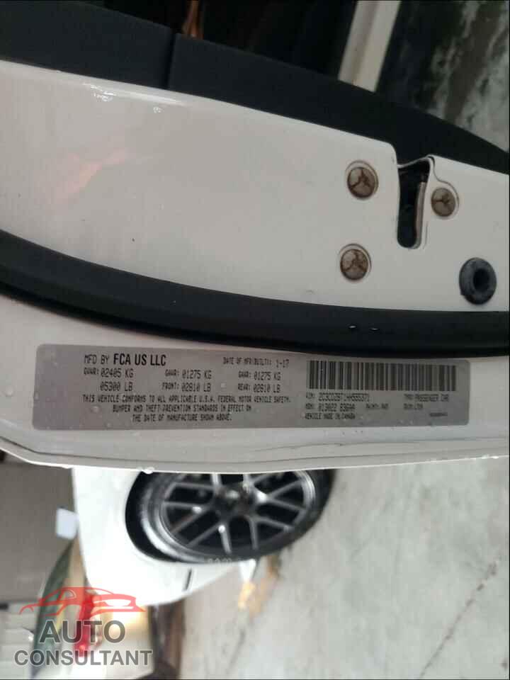 DODGE CHALLENGER 2017 - 2C3CDZBT1HH555371