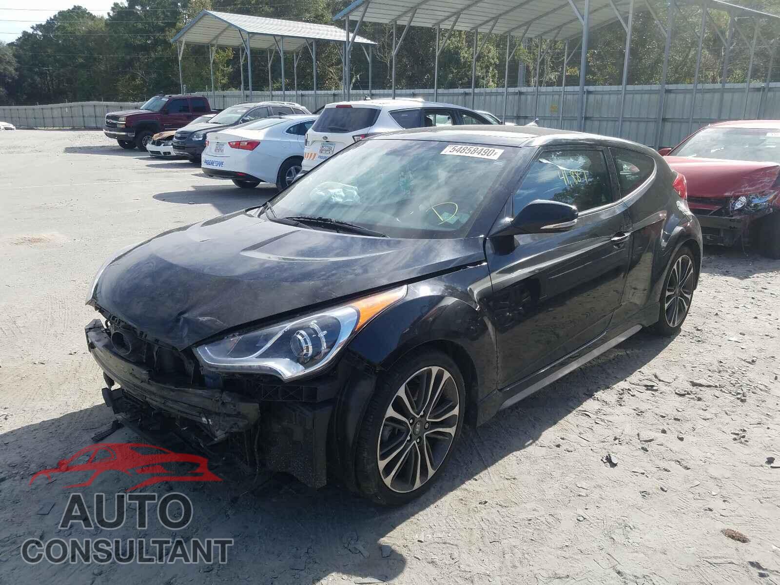 HYUNDAI VELOSTER 2016 - KMHTC6AE6GU266428