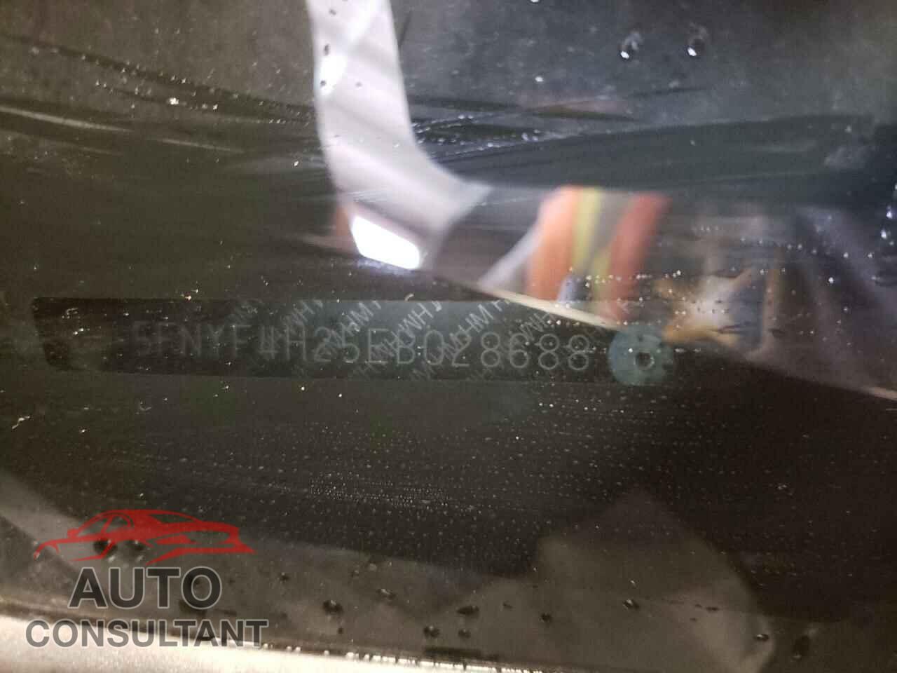 HONDA PILOT 2014 - 5FNYF4H25EB028688